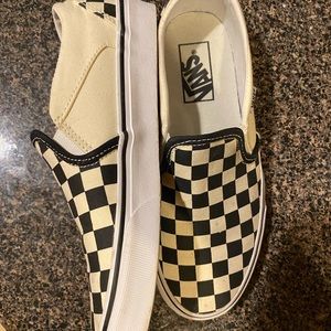 Checkered Vans